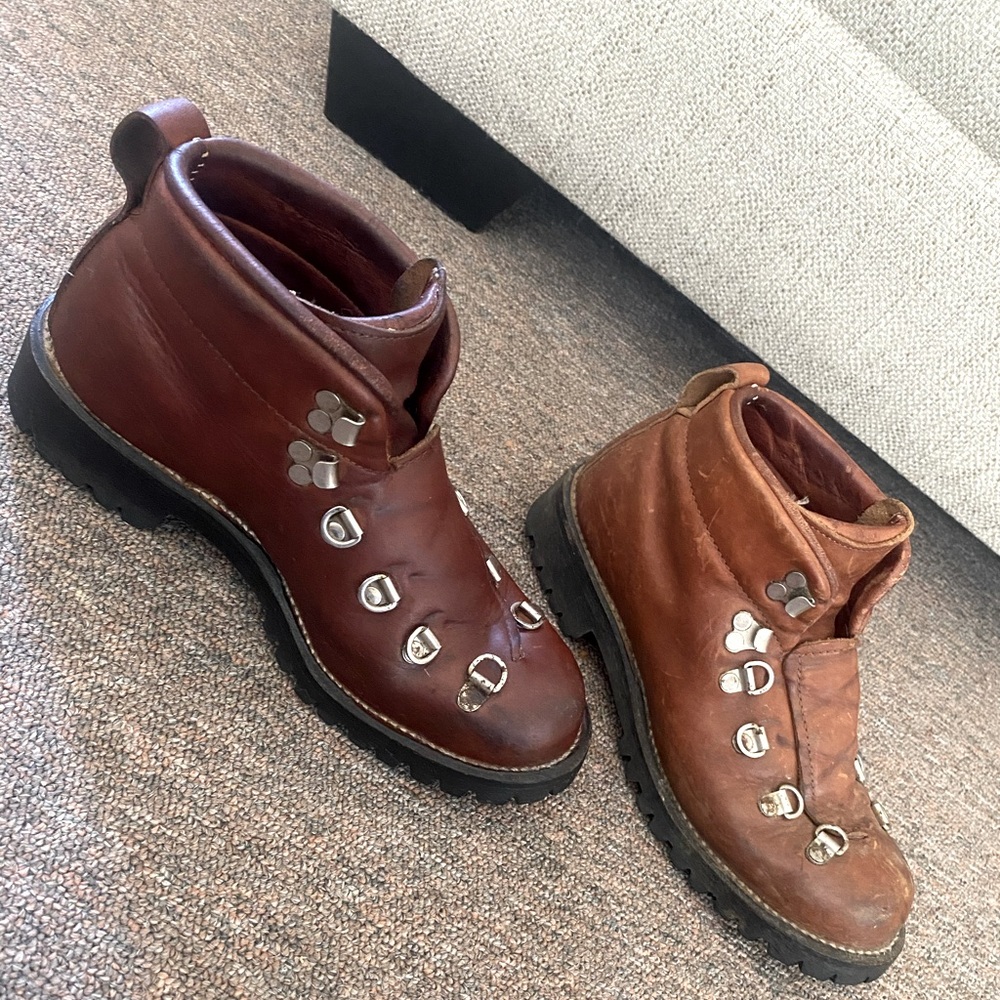 Before and After Danner boots